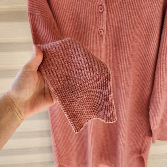 Skull Cashmere 360 Cashmere ribbed sweater dress size L - Picture 4 of 11